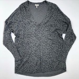 Joie Opal All Over Leopard Sweated
